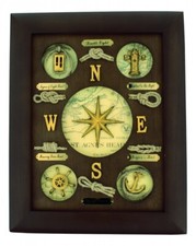 Maritime Deko Knotentafel