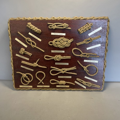 Knotentafel vintage mit - knotentafel,