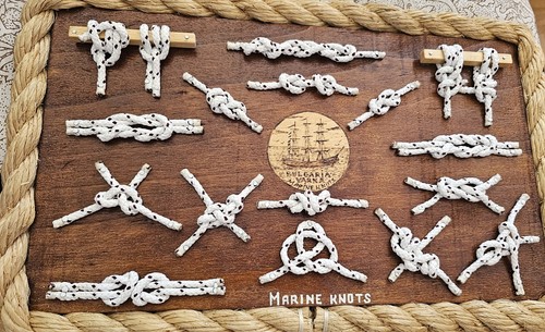 Schöne martime knotentafel - schöne,