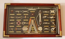 Maritime Deko Knotentafel ca