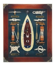Maritime Deko Knotentafel ca
