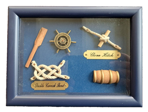 ⚓Bilderrahmen-Maritim/Steuer