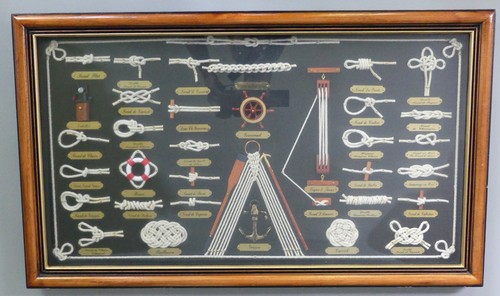 Große knotentafel sea club - knotentafel, sea-club