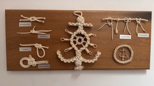 Große maritime knotentafel - große,
