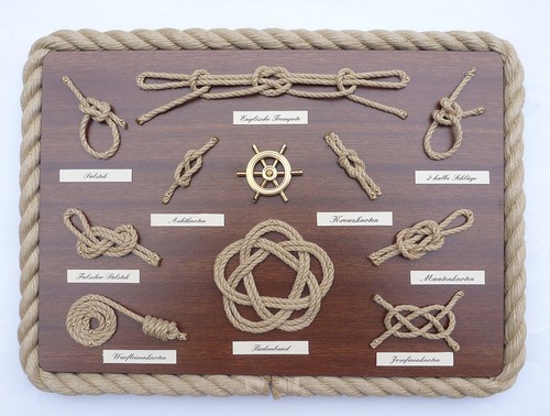 Exklusive knotentafel mit - exklusive,