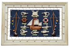 Maritime Deko Knotentafel ca