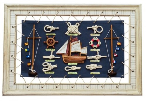 Maritime deko knotentafel - knotentafel, ca