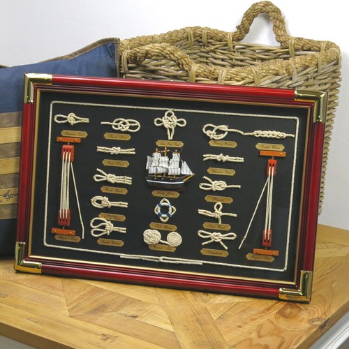 Knotentafel seemannsknoten - knotentafel,