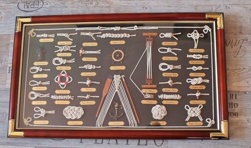 Maritime deko knotentafel xxl - deko,