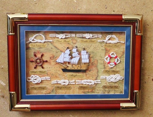 Maritime deko knotentafel - knotentafel, ca