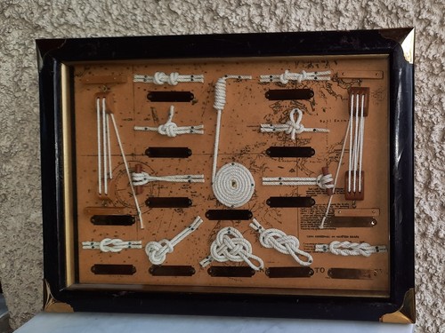Knotentafel seemannsknoten - knotentafel,