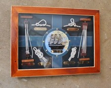 Maritime Deko Knotentafel ca
