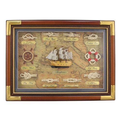 Knotentafel hinter glas - knotentafel,