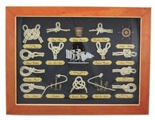 Maritime Deko Knotentafel ca