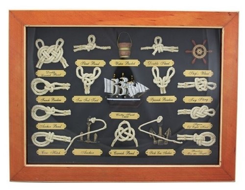 Maritime deko knotentafel - knotentafel, ca