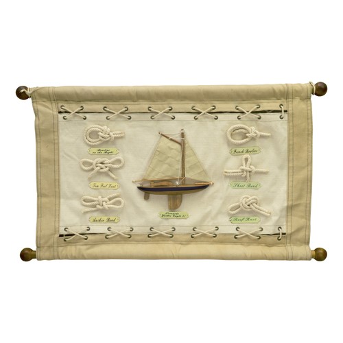 Knoten wandbehang knotenbild - knoten-wandbehang,