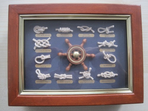 Maritime deko knotentafel als - deko,