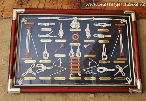 Maritime deko knotentafel - deko, ca